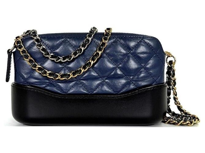 Chanel Borsa a tracolla Gabrielle Two-Way Chain Blu