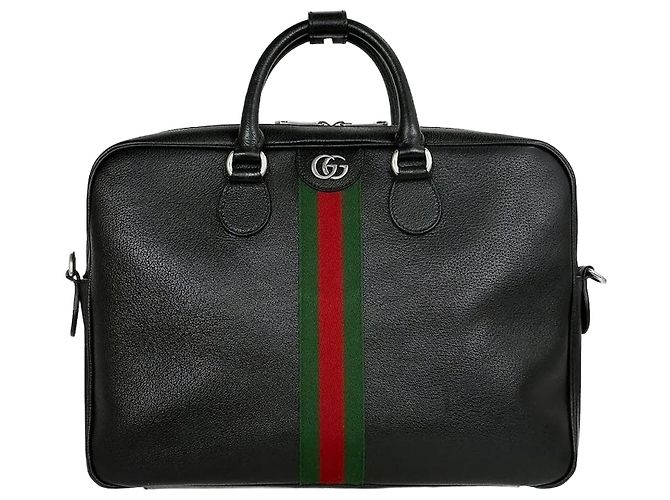 Gucci Ophidia GG Briefcase Large Black