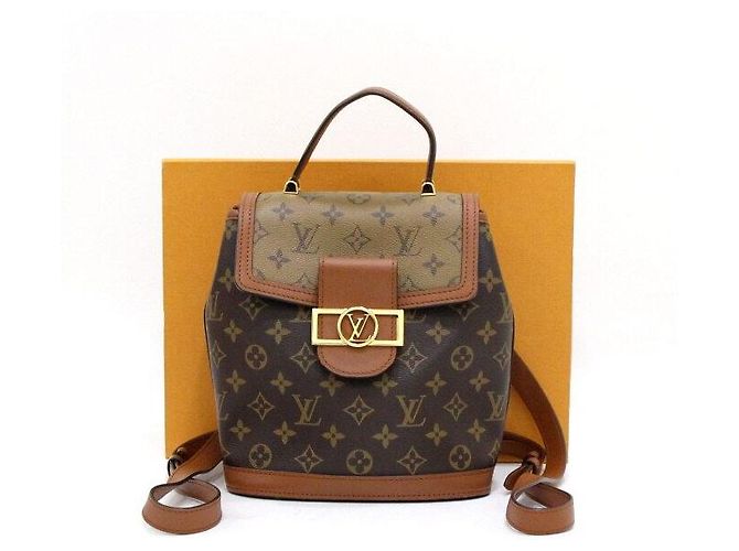 Louis Vuitton Saco tote e mochila Monogram Dolphin PM para mulher Multicor