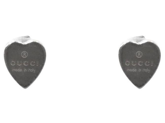 Gucci Orecchini a cuore in argento 