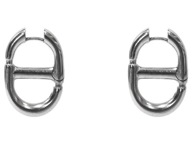Dior Orecchini CD Silver Navy Argento 