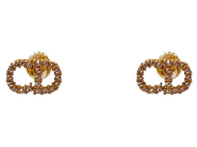 Dior Orecchini Claire Rune Gold D'oro