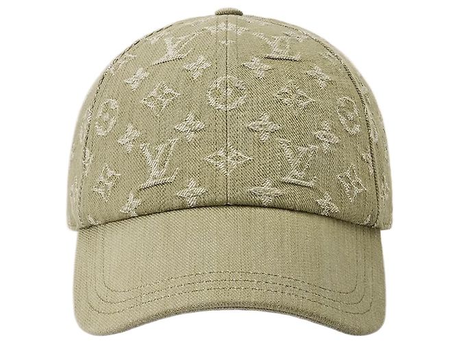 Louis Vuitton Boné de denim Marrom