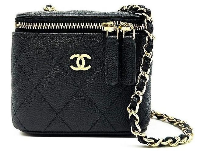 Chanel Vanity Caviar Nero