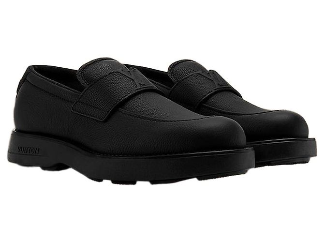 Louis Vuitton Mocassino Bastille Black Nero