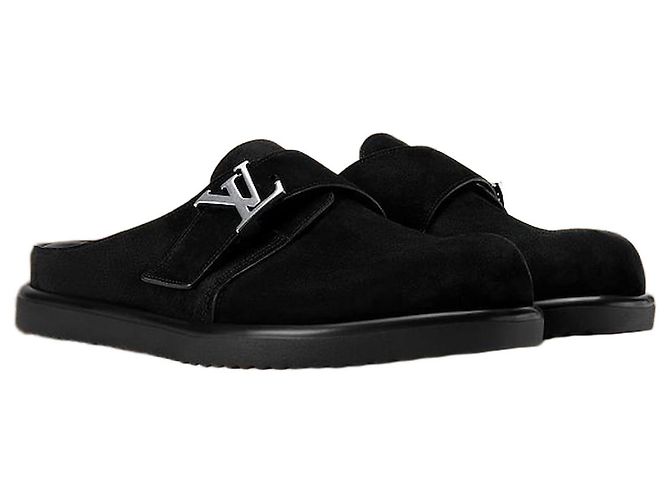 Eva Louis Vuitton Easy Mule Black