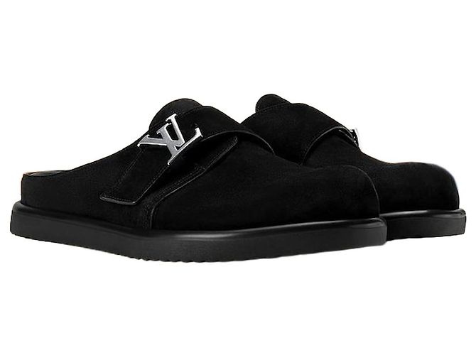 Eva Louis Vuitton Easy Mule Black