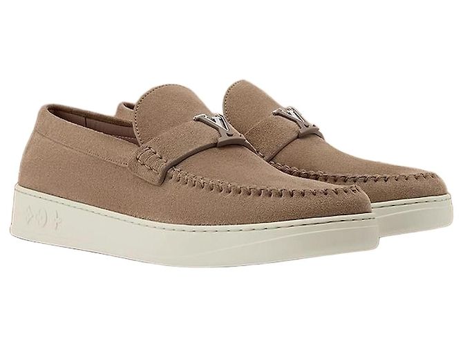 Louis Vuitton Mocassin Resort Beige Marron