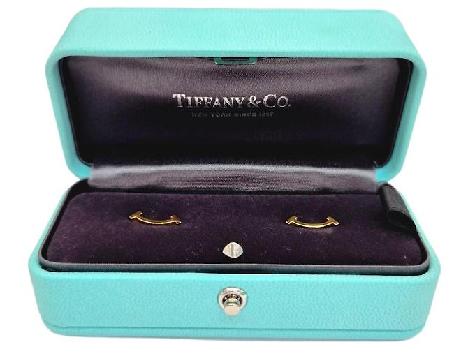 Tiffany & Co Smile Mini Ohrringe Gelb