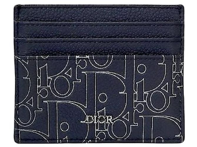 Dior Tarjetero Gravity Navy Azul 