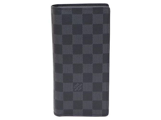 Louis Vuitton Damier Graphite Brazza Wallet Black