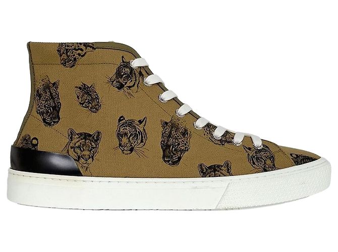 Hermès Sneakers alte Clap marroni, mai utilizzate Marrone