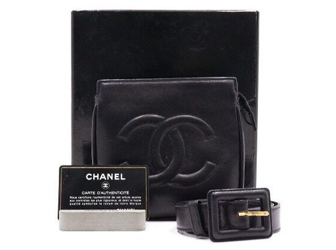 Chanel Timeless CC Lambskin Women's Belt Bag Black