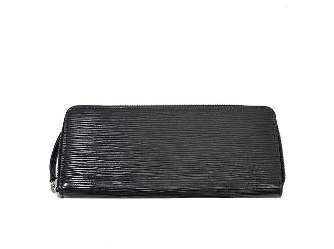 Louis Vuitton Portafoglio Epi Clemence Nero