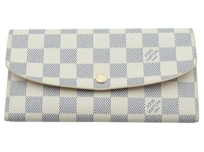 Louis Vuitton Azur Emily Wallet Blue