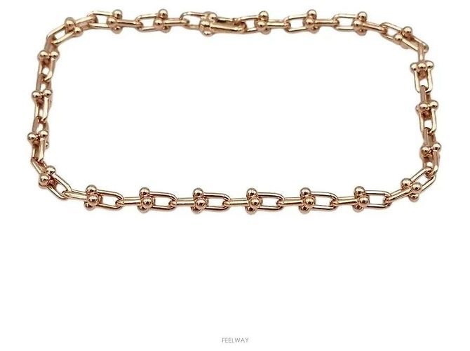Tiffany & Co Bracciale Micro Link Rosa 