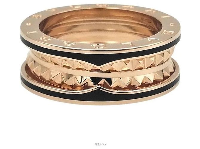 Bulgari Keramik-Sperrring Pink
