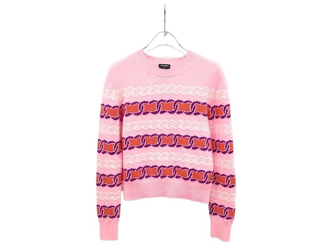 Chanel Kaschmir-Pullover in Rosa Pink 