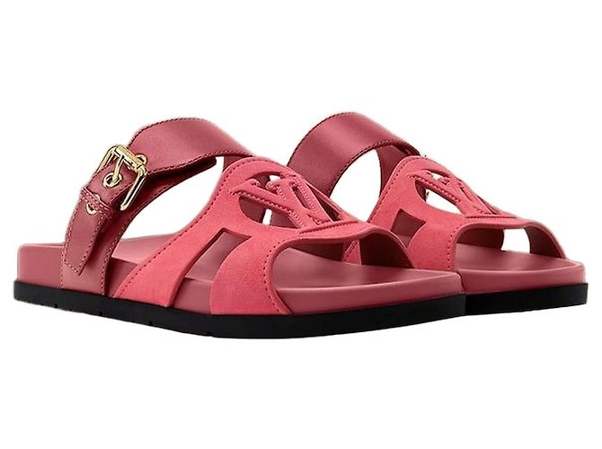 Louis Vuitton Isola Comfort Mule Brick Red