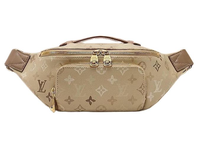 Bumbag Louis Vuitton Rush Gürteltasche Sand Beige Braun