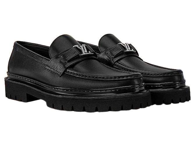 Louis Vuitton Major Loafer Black Schwarz
