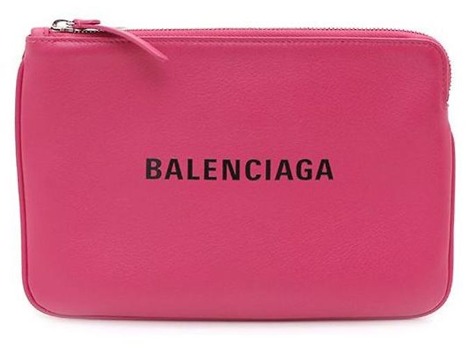 Balenciaga Mini Pochette et Clutch Rose
