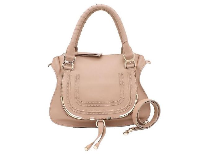 Chloé mala Tote e mala de Ombro Marcie Medium Rosa