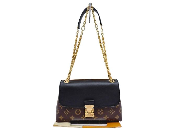 Louis Vuitton Saco de Ombro Tote Madeleine BB com Corrente Marrom