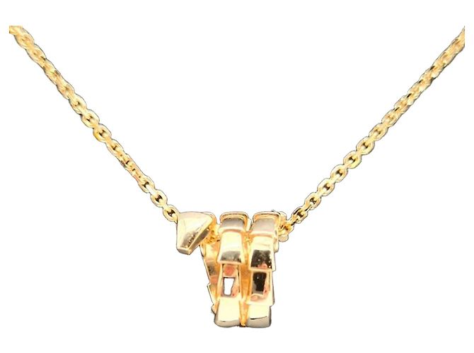 Bulgari Collana Serpenti Viper Mini Giallo 