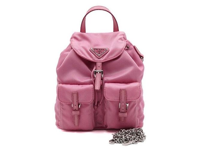 Prada Mini bolso tote con correa de cadena para el hombro
