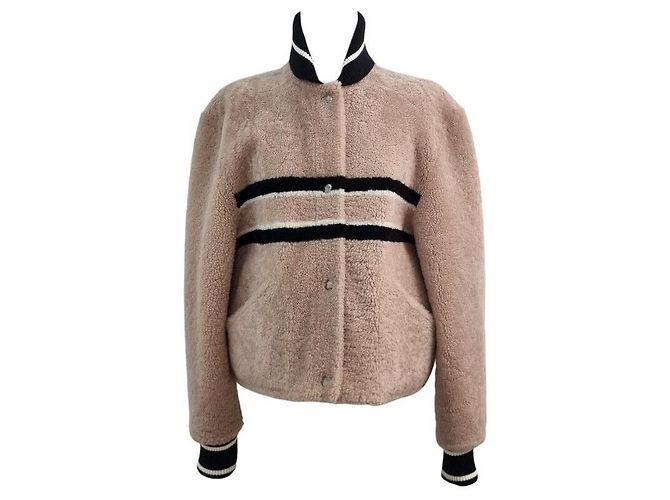 Dior Wendbare Mustang-Lederjacke Pink