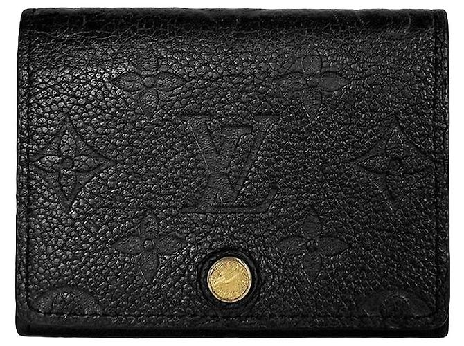 Louis Vuitton Tarjetero Monogram Empreinte Negro