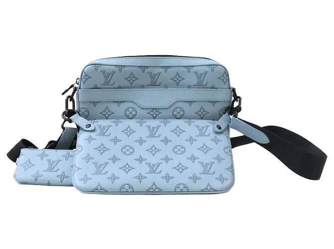 Louis Vuitton Borsa a Tracolla Trio Monogram Sky Blue