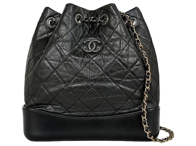 Chanel Gabrielle Small Backpack Black Series