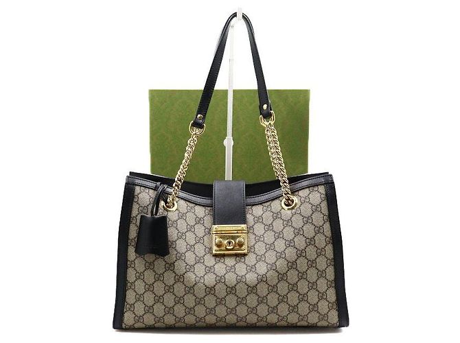 Gucci Bolsa de Ombro com Corrente Dourada Medium