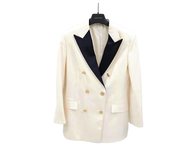 Louis Vuitton Women's Satin Lapel Double Breasted Jacket Multiple colors