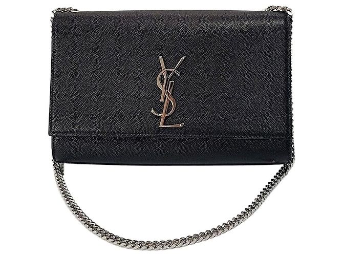 Saint Laurent Borsa a spalla Kate Medium Nero 
