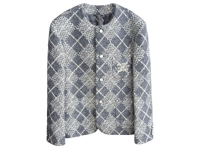 Louis Vuitton Chic Collarless Jacket Brown
