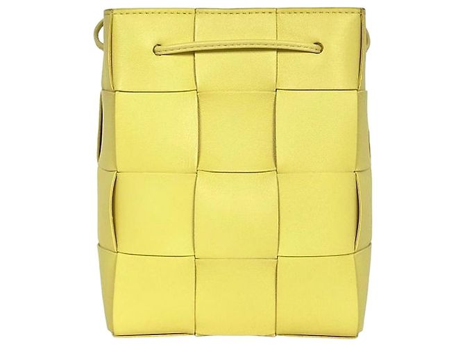 Bottega Veneta Borsa a Secchiello Cassette Small Giallo