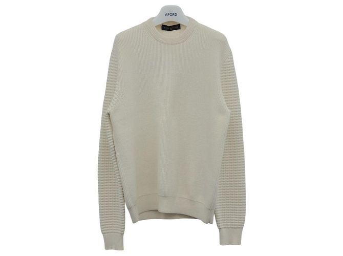 Louis Vuitton Maglia ricamata Bianco 