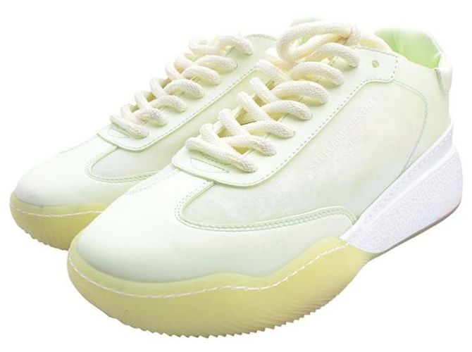 Stella Mc Cartney Baskets Vert Néon