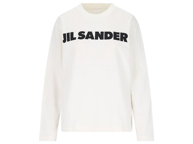 Jil Sander LEICHTES COTTON LONG SLEEVE T-SHIRT