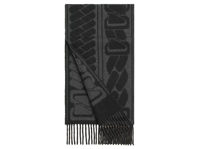 Hermès Clic, C'est Noue Scarf Noir Marrone 