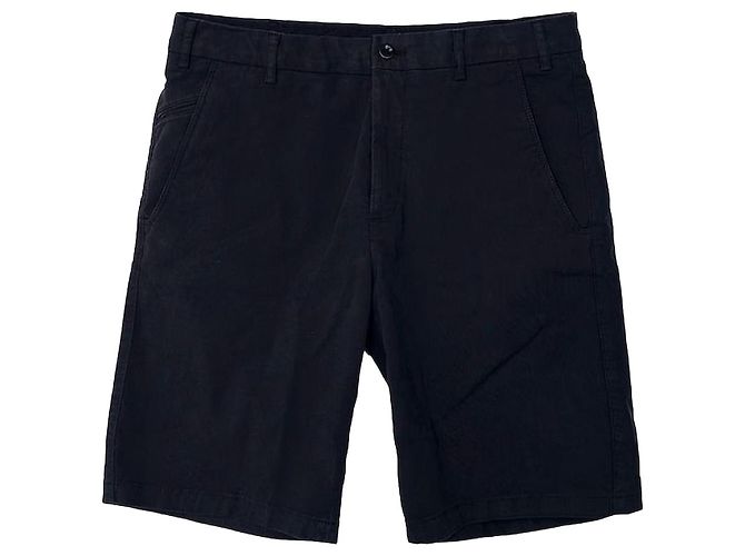 Loro Piana Pantaloncini Bermuda Deck Short Navy Cotone