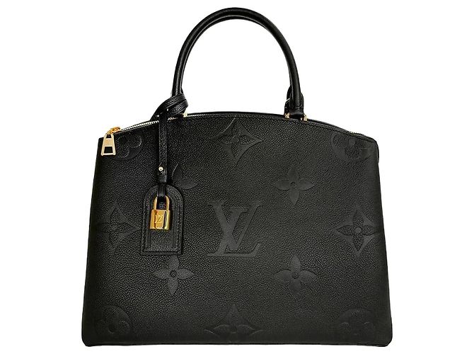 Louis Vuitton Saco Tote Grand Palais Empreinte Black Preto