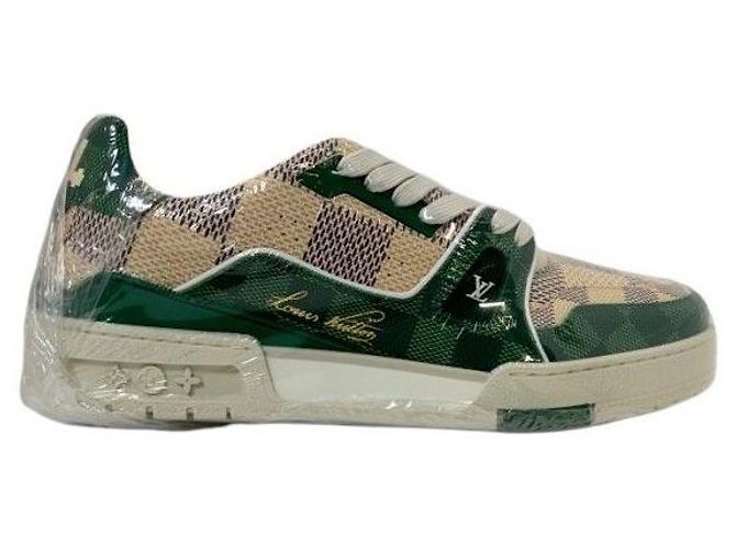 Louis Vuitton Trainer Damier Grained Neuf Vert