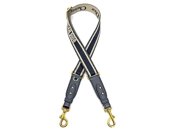 Dior Oblique Canvas Gurt Schwarz