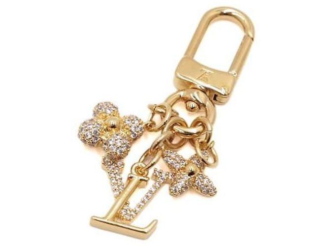 Louis Vuitton Portachiavi e charm per borsa Micro LV Iconic D'oro