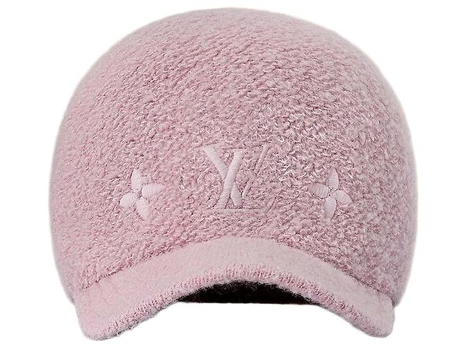 Louis Vuitton Boné Woolgram Pink Rosa