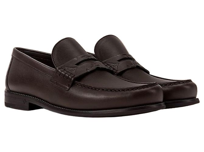 Louis Vuitton Major Loafer Brown Braun